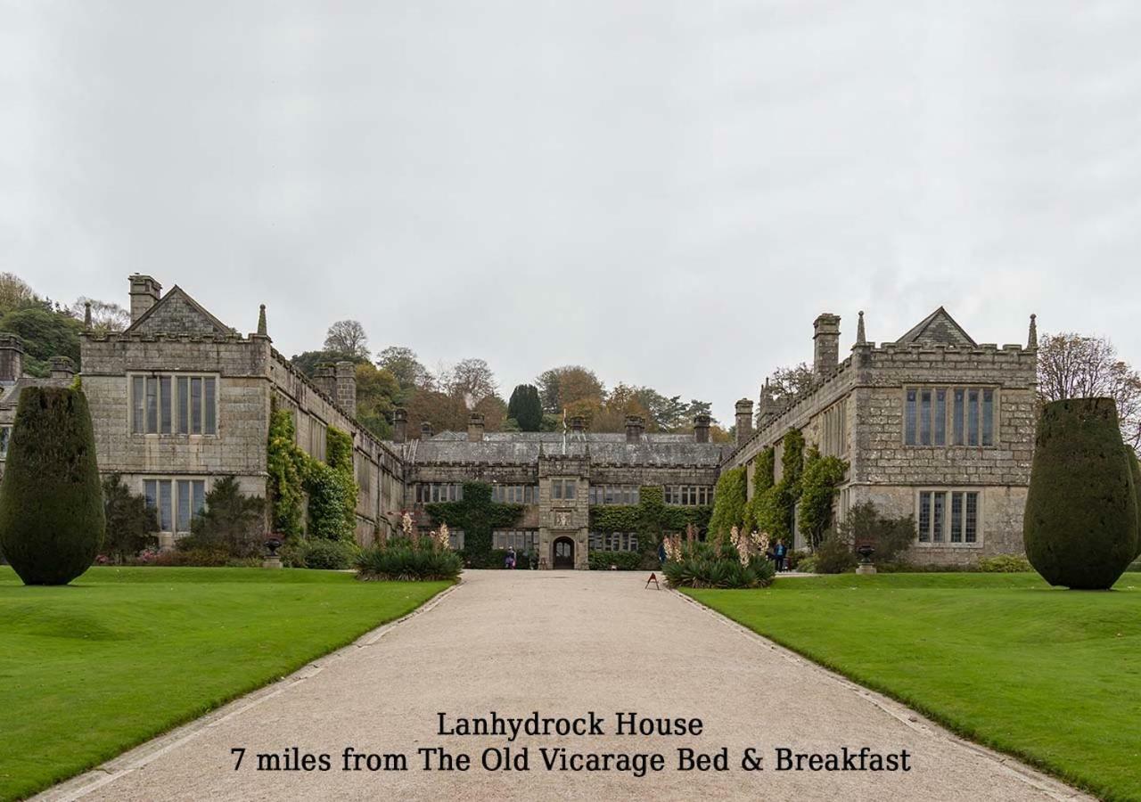 The Old Vicarage Bed & Breakfast Luxulyan Exterior photo